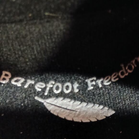 Barefoot Freedom Shoes Womens Size 7 Black Gray Amber Slip On Comfort Sneakers - Picture 7 of 10